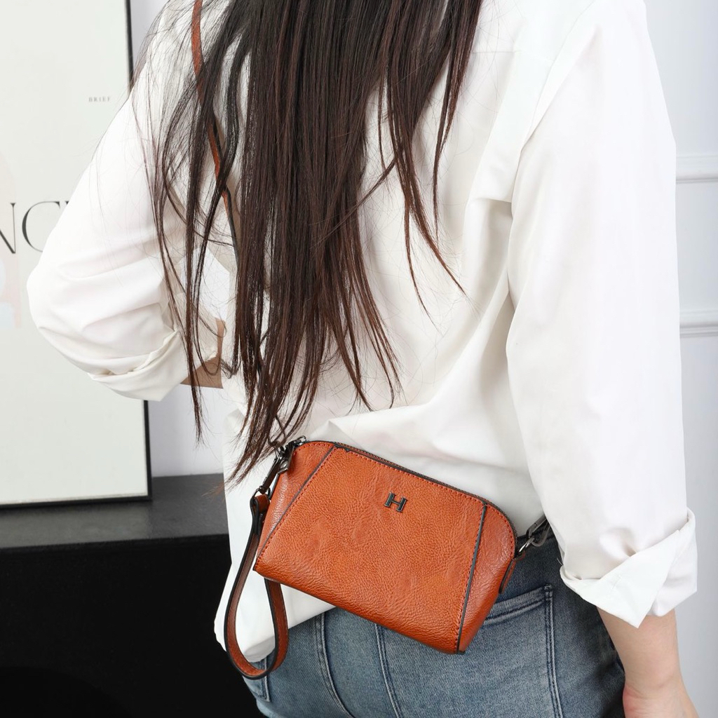 Tas Mini Wanita Selempang Kulit Mini Sling Bag