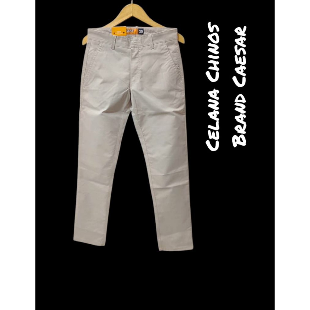 Celana Chinos Pria Brand Caesar Original