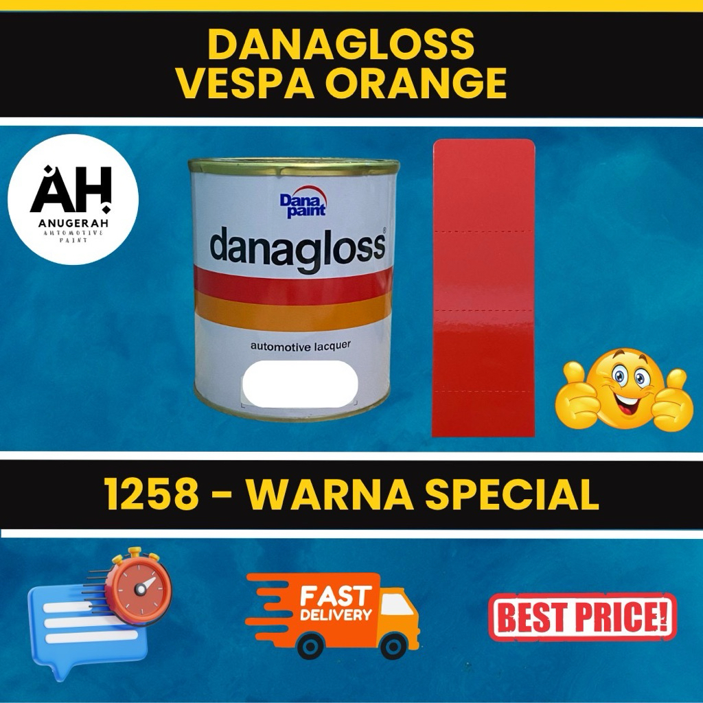 Danagloss NC Vespa Orange - 1258