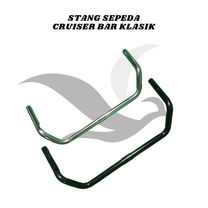 Stang Sepeda Cruiser Bar/Porteur Handle Bar Commuter Bike, Federal Bike, Klasik Bike