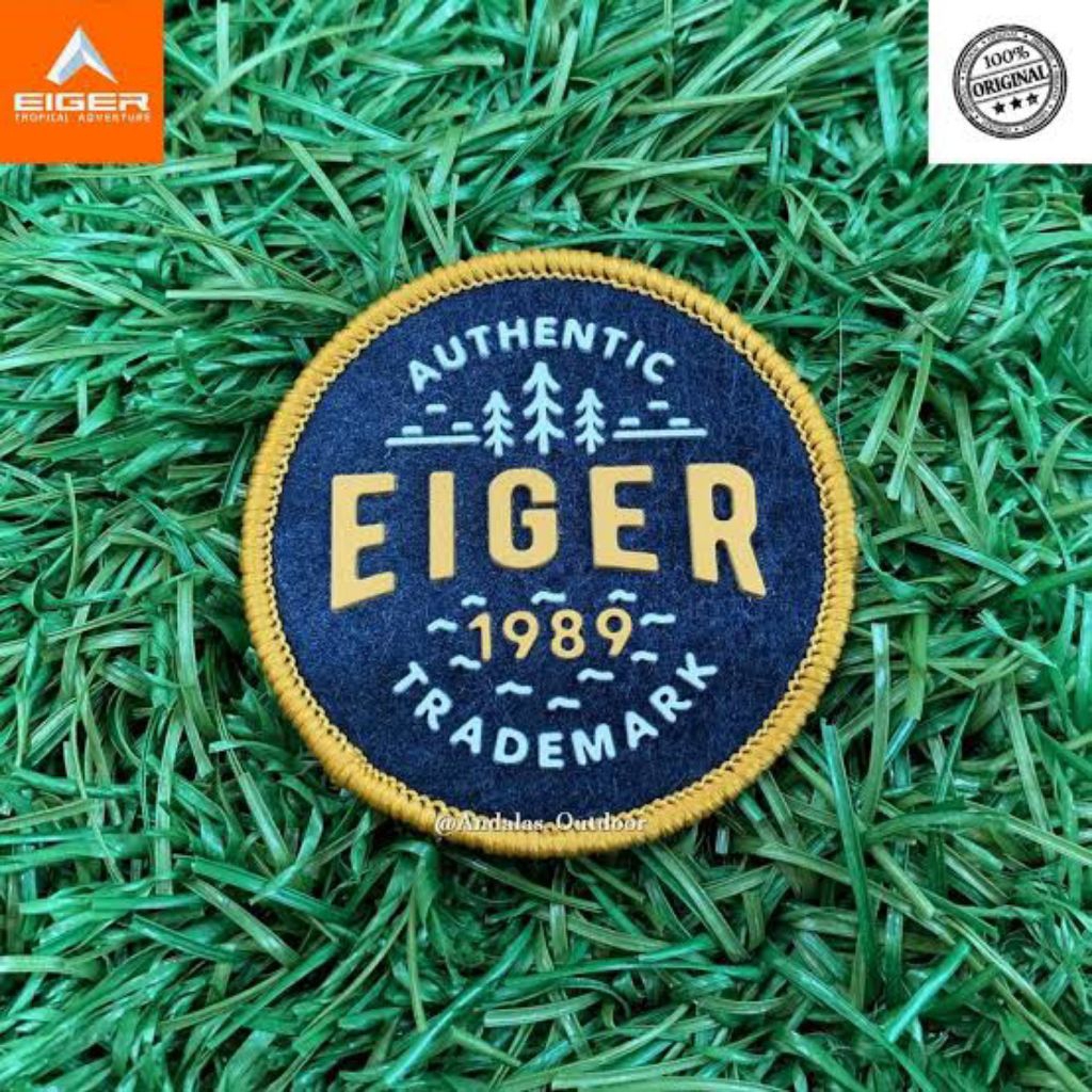 PACTH EIGER BORDIR LOGO EMBLEM RBC