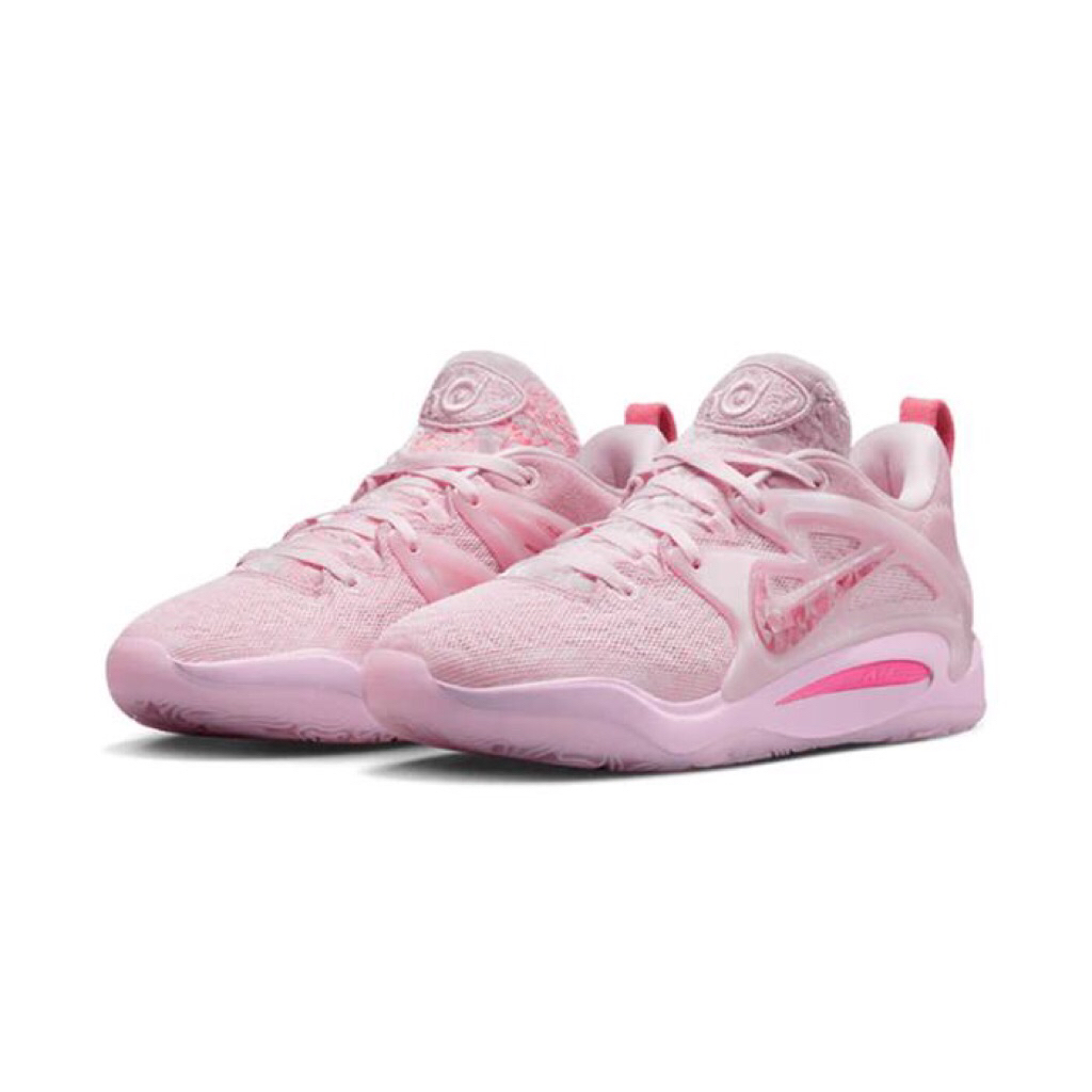 Sepatu Basket KD 15 Aunt Pearl Pink Foam/Light Orewood Brown/ Pink