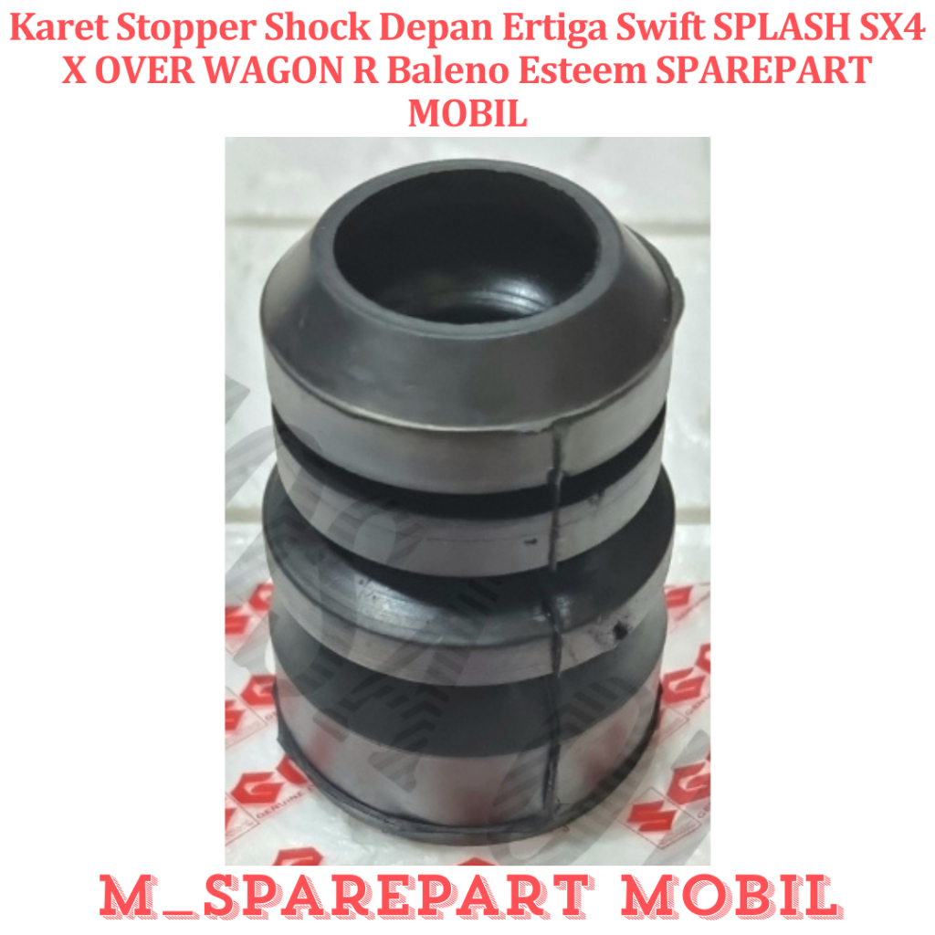 Karet Stopper Shock Depan Ertiga Swift SPLASH SX4 X OVER WAGON R Baleno Esteem SPAREPART MOBIL