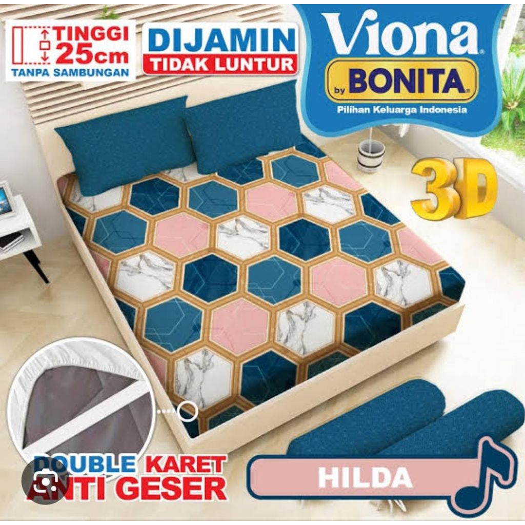 Momsdc Sprei Bonita ukuran no.1