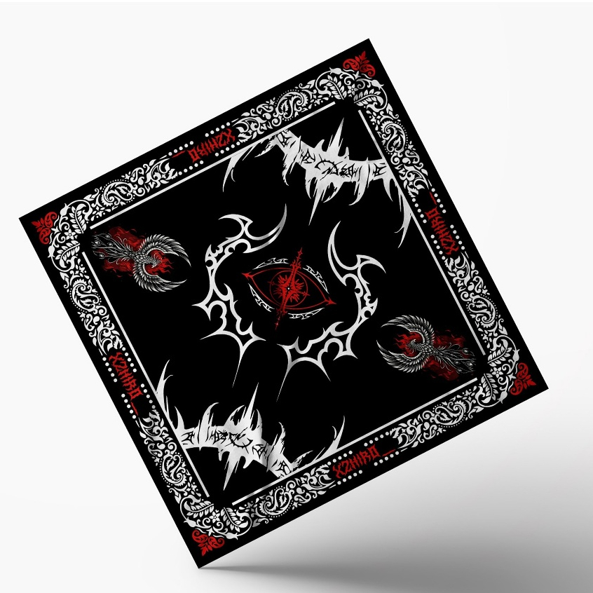 GLORIUSS - Bandana Slayer Scarf Paisley Motif Korea Jepang - CYEBER EYE