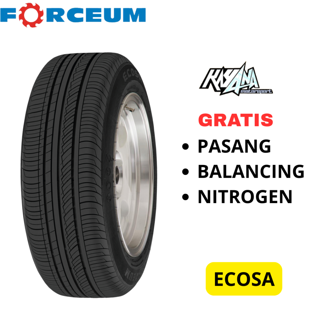 BAN FORCEUM 195/70 R14 TUBLES BAN MOBIL MURAH UKURAN 195 70 R14 FORCEUM ECOSA