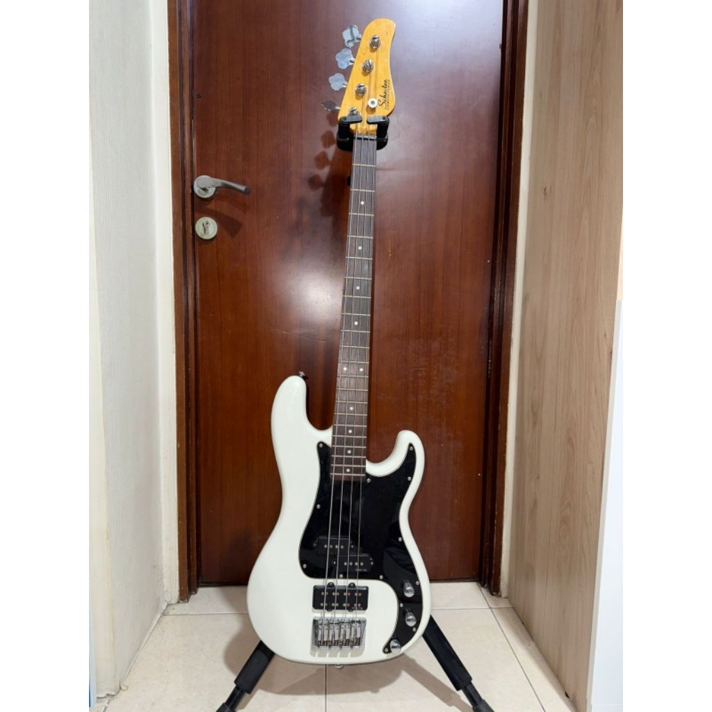 Schecter Bass Diamond Series P-4 Elektrik Made in Korea Second Used Preloved