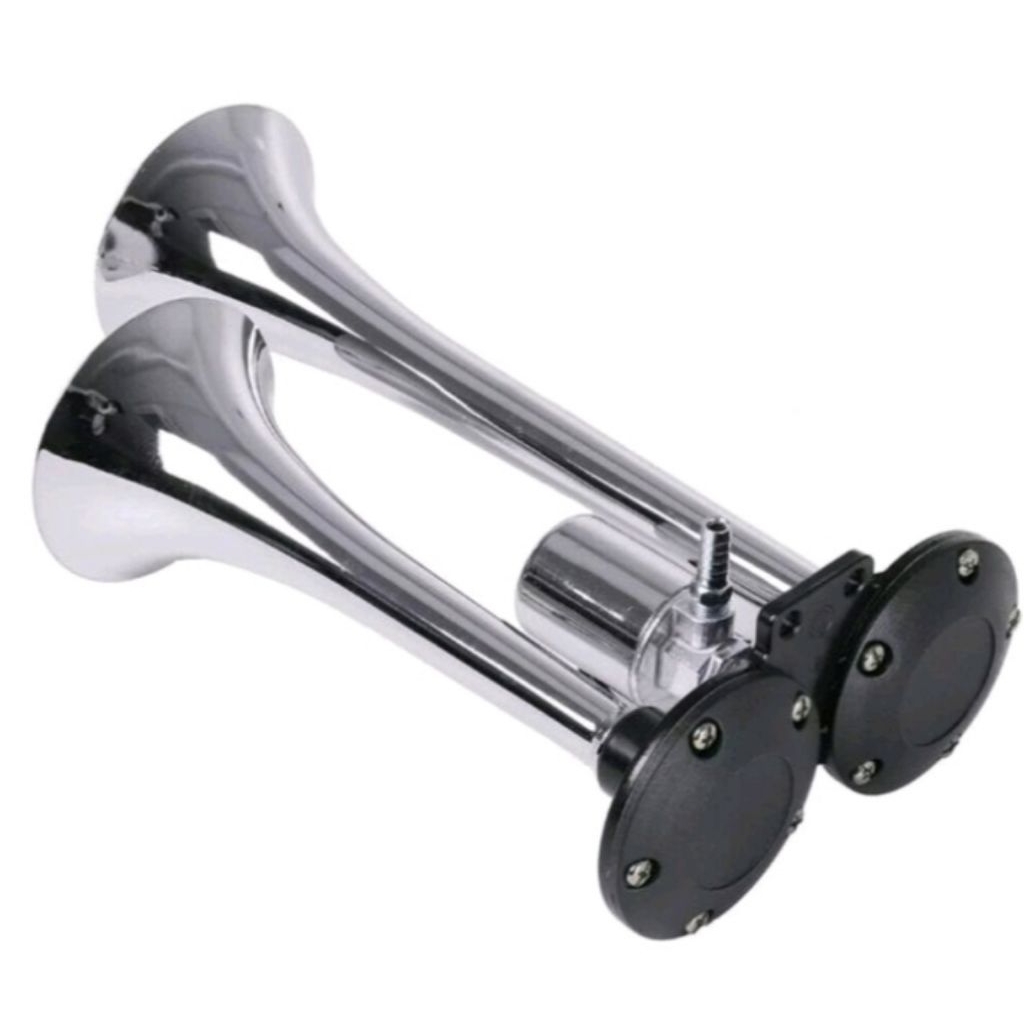 KLAKSON ANGIN/TROMPET + SWICTH KLAKSON NYA 2CORONG 12/24V TOKAI Dengan Sound Bass Tinggi Metalic Mat