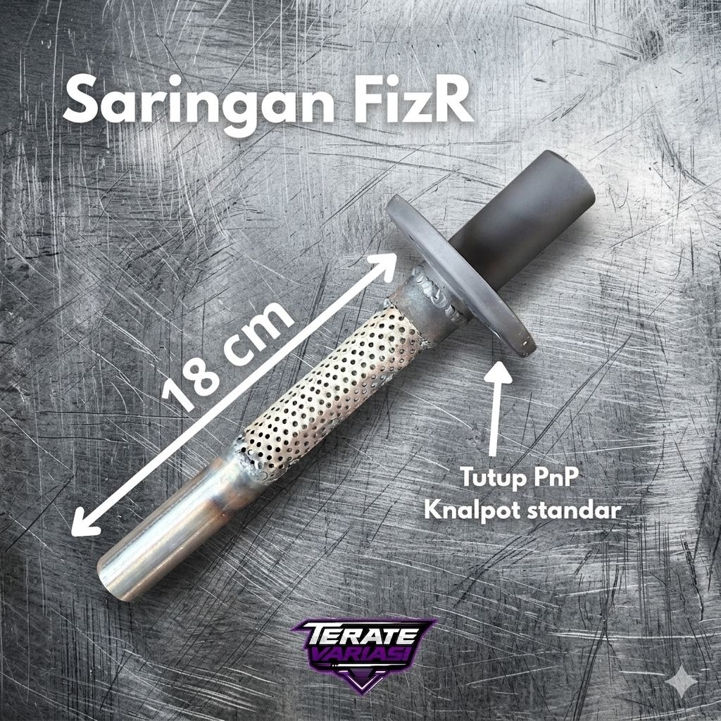 Saringan Knalpot FizR Model Standar Bobok Lurus PNP Knalpot Fizr