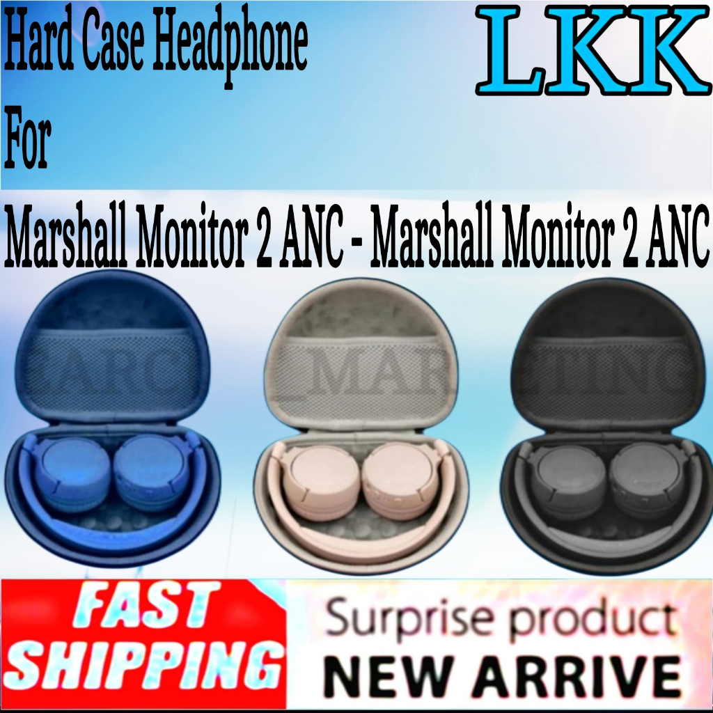 Tas Headphone / Hard Case Headphones Marshall Monitor II ANC - Marshall Monitor 2 ANC