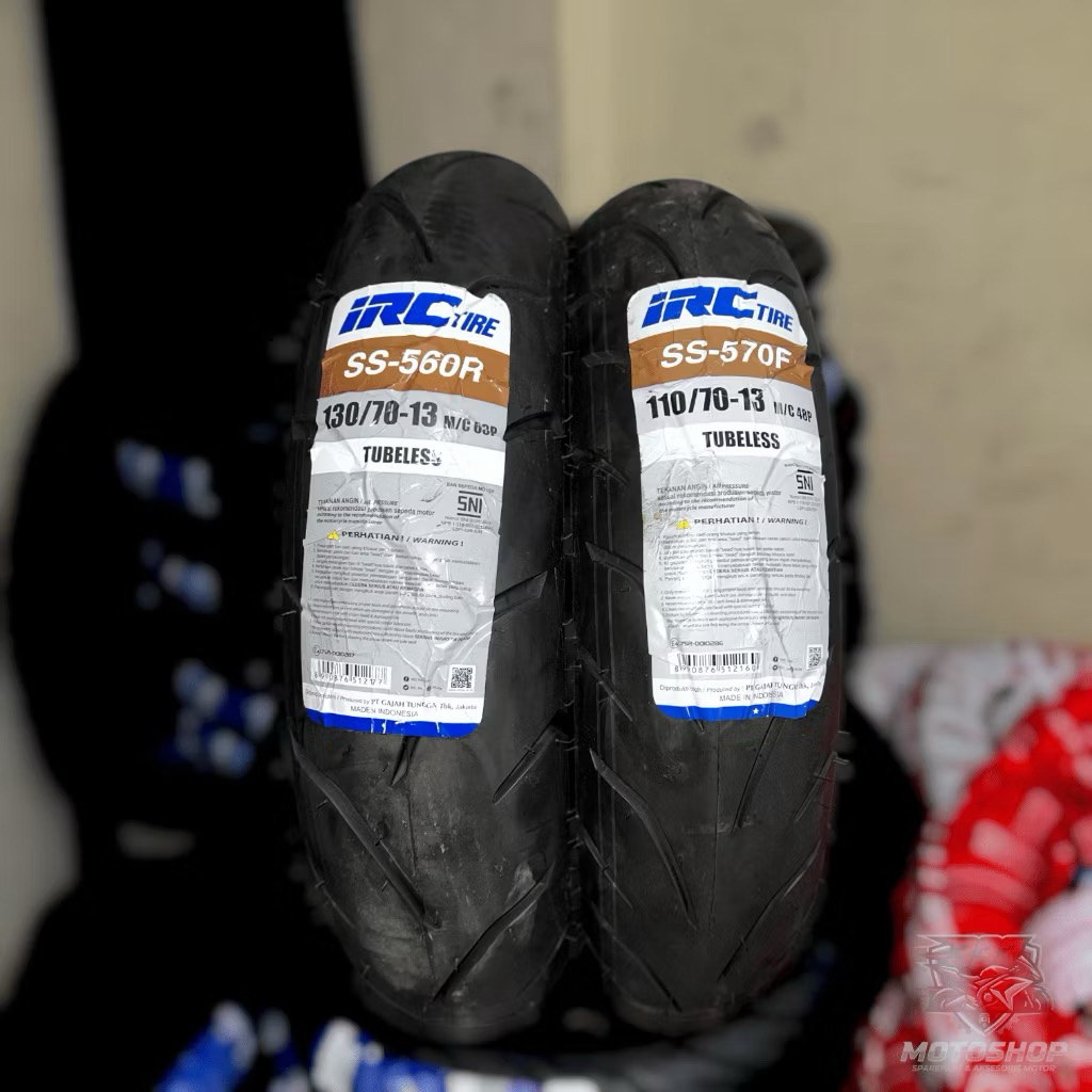 IRC Ban luar motor nmax sepasang uk 110/70 130/70-13 merk IRC TIRE