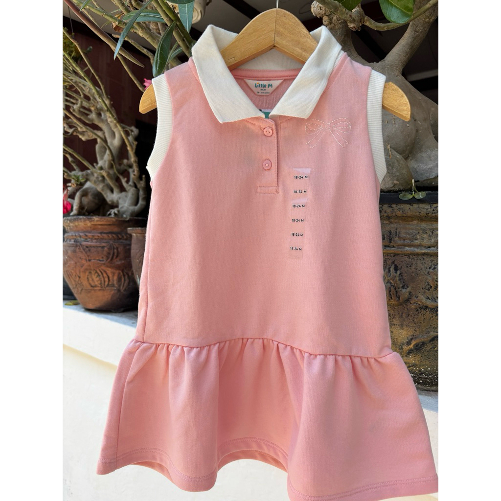 Dress kutung anak perempuan - Little m