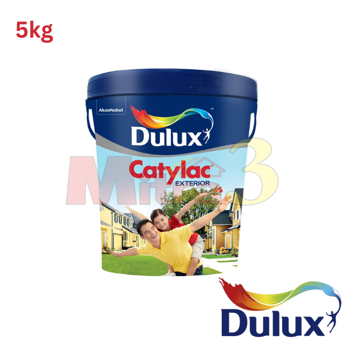 [Mixing] Cat Tembok Dulux CATYLAC Exterior 5 KG/ Dinding Luar 5KG
