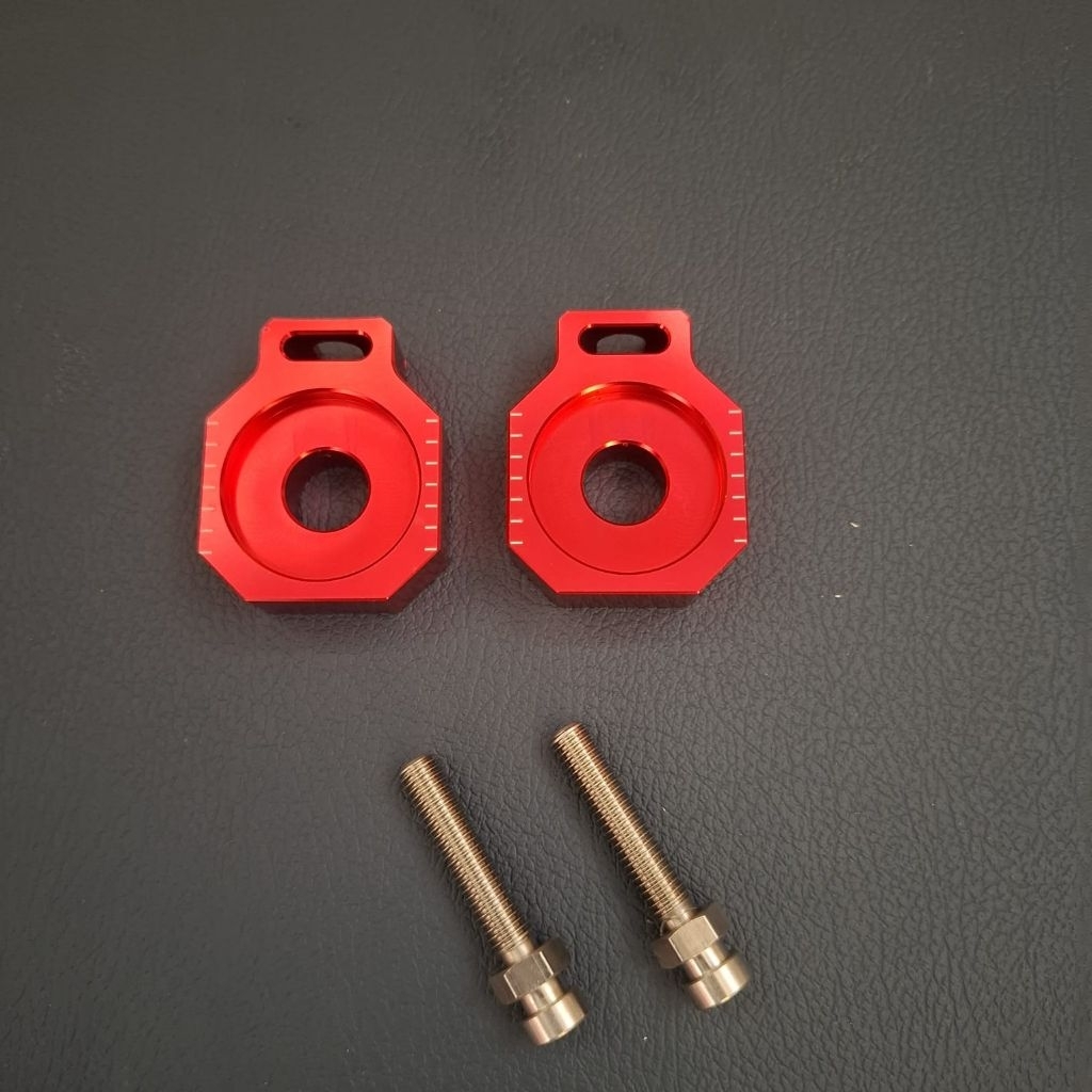 SETELAN PENGENCANG RANTAI CNC PNP SWING ARM REPLIKA KTM BESI KLX150 CRF150L WR155