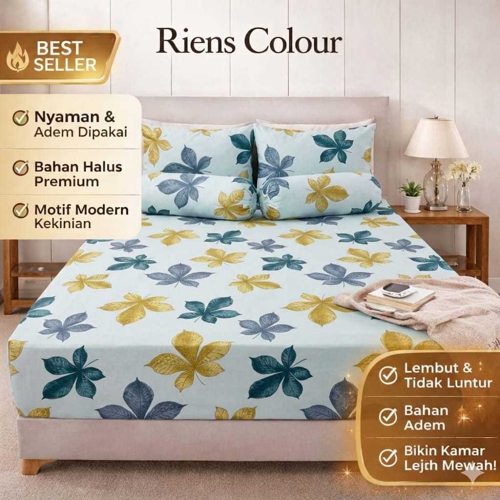 sprei 140x200T.30 | sprei homemade | sprei motif bunga
