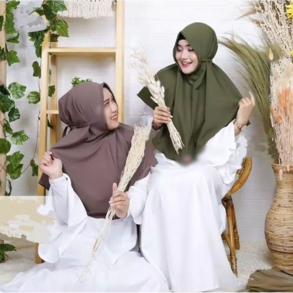 bergo kcb /jilbab lipit / jilbab instan /bergo tali/bergo maryam