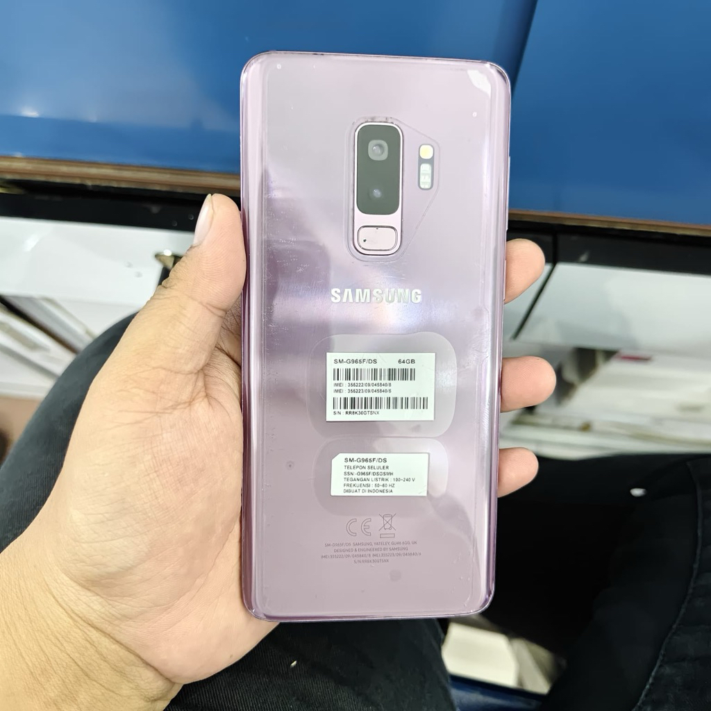 Samsung S9 plus ram 6/64 second resmi sein hp casan termurah