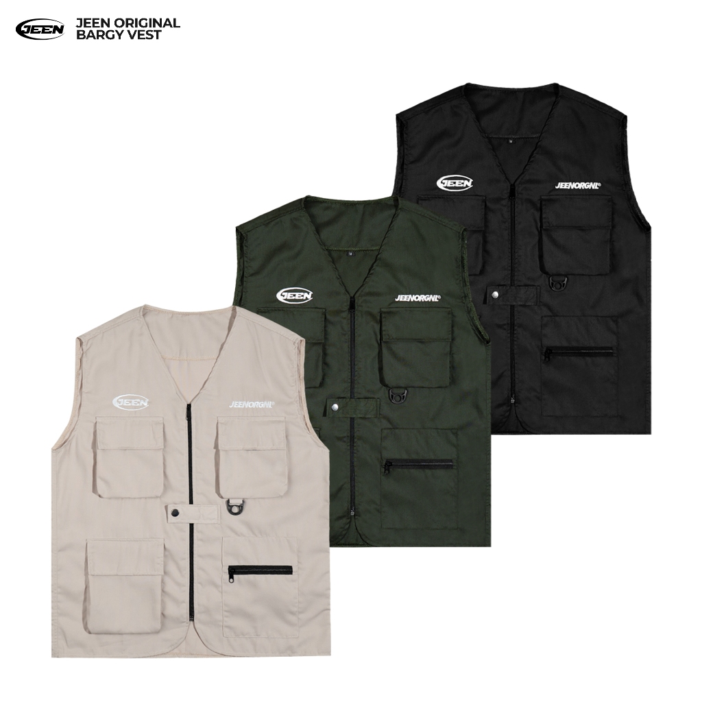 JEEN - Vest Rompi Bargy Bahan Parasut Ripstop Premium