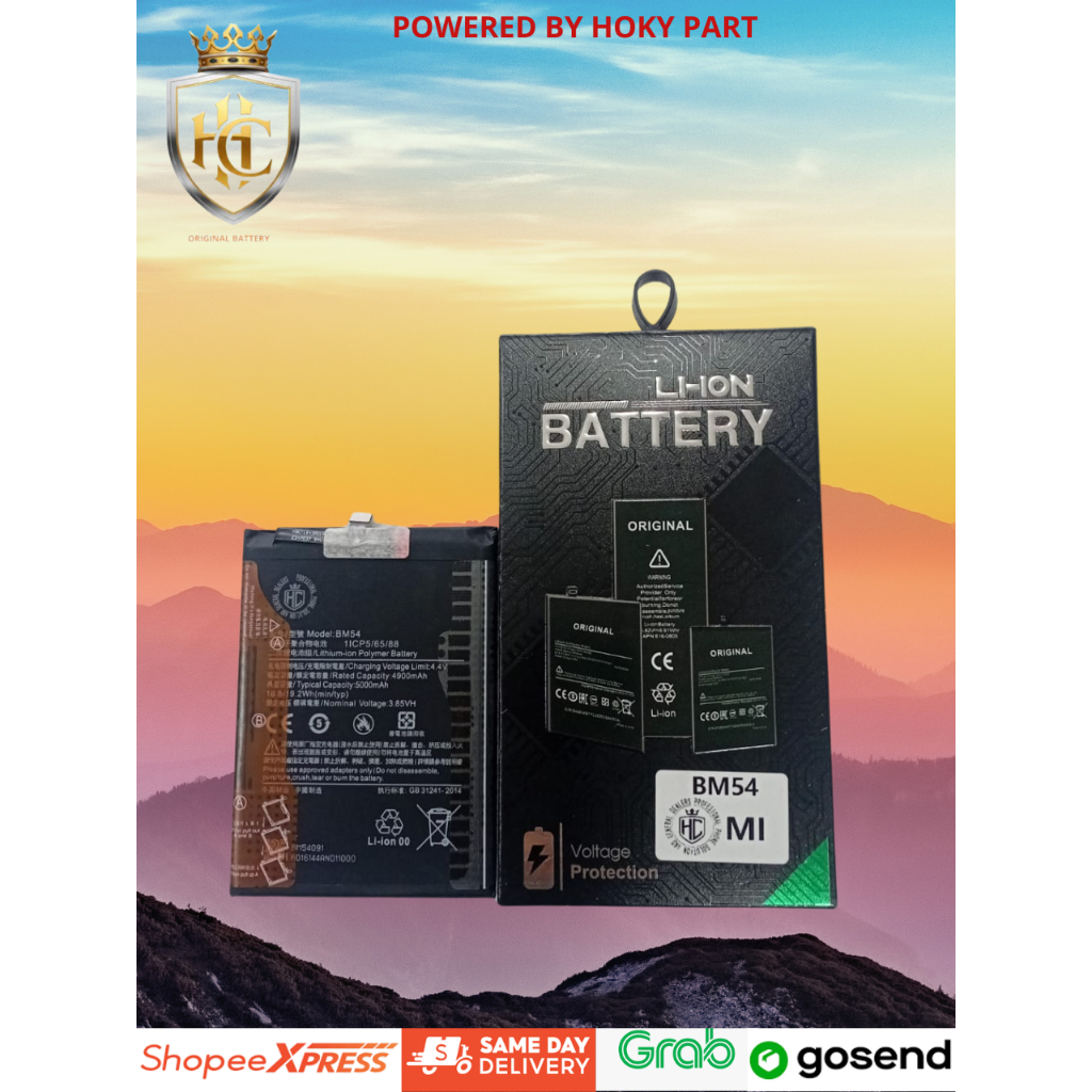 BATERAI XIOMI REDMI BM54 XIOMI Redmi Note 9T/Redmi Note 9 5G ORIGINAL