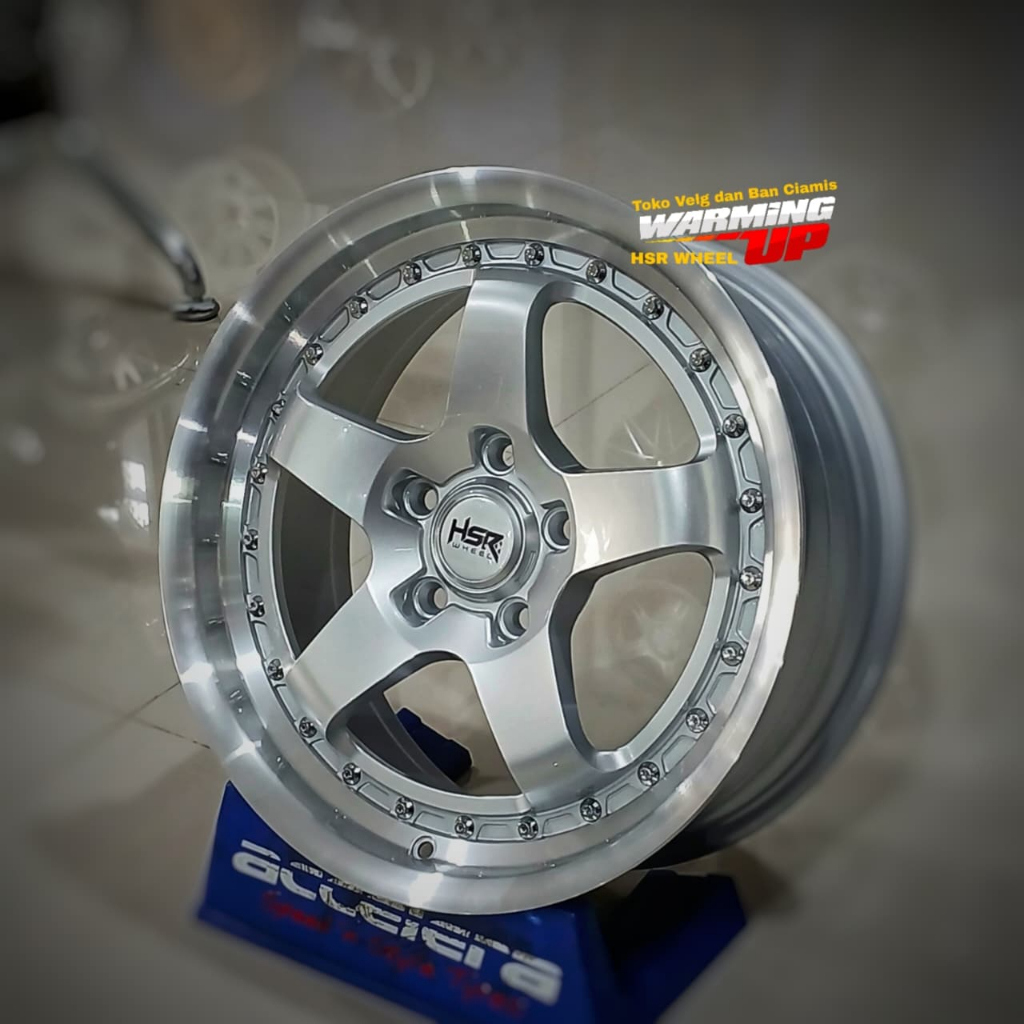 Pelek Celong R17 HSR BOB RING 17 LEBAR 7,5/8,5 PCD 5X114,3 IRON SML