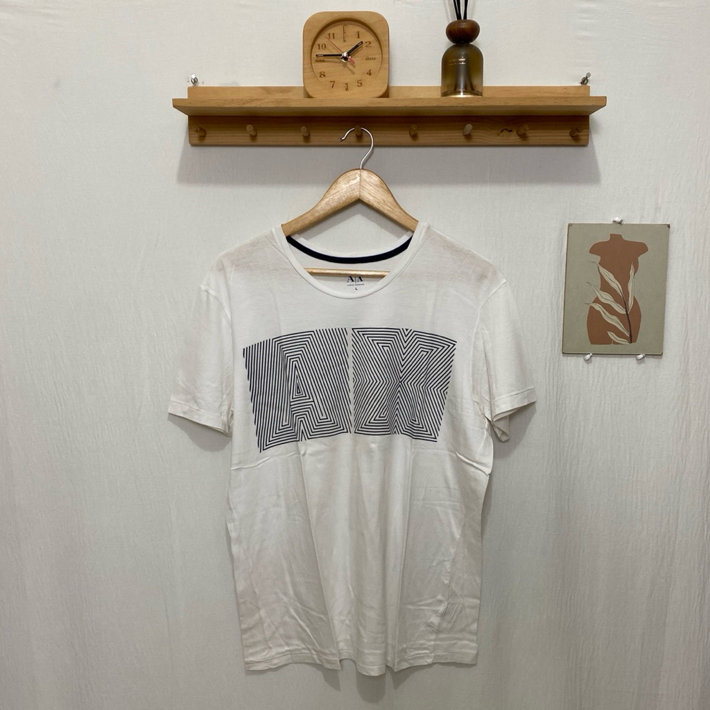 kaos tshirt Armani X original size L kondisi bagus
