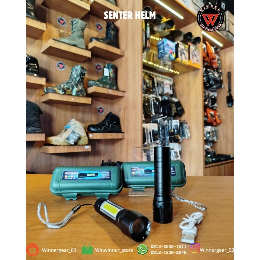 Senter Helm tactical black