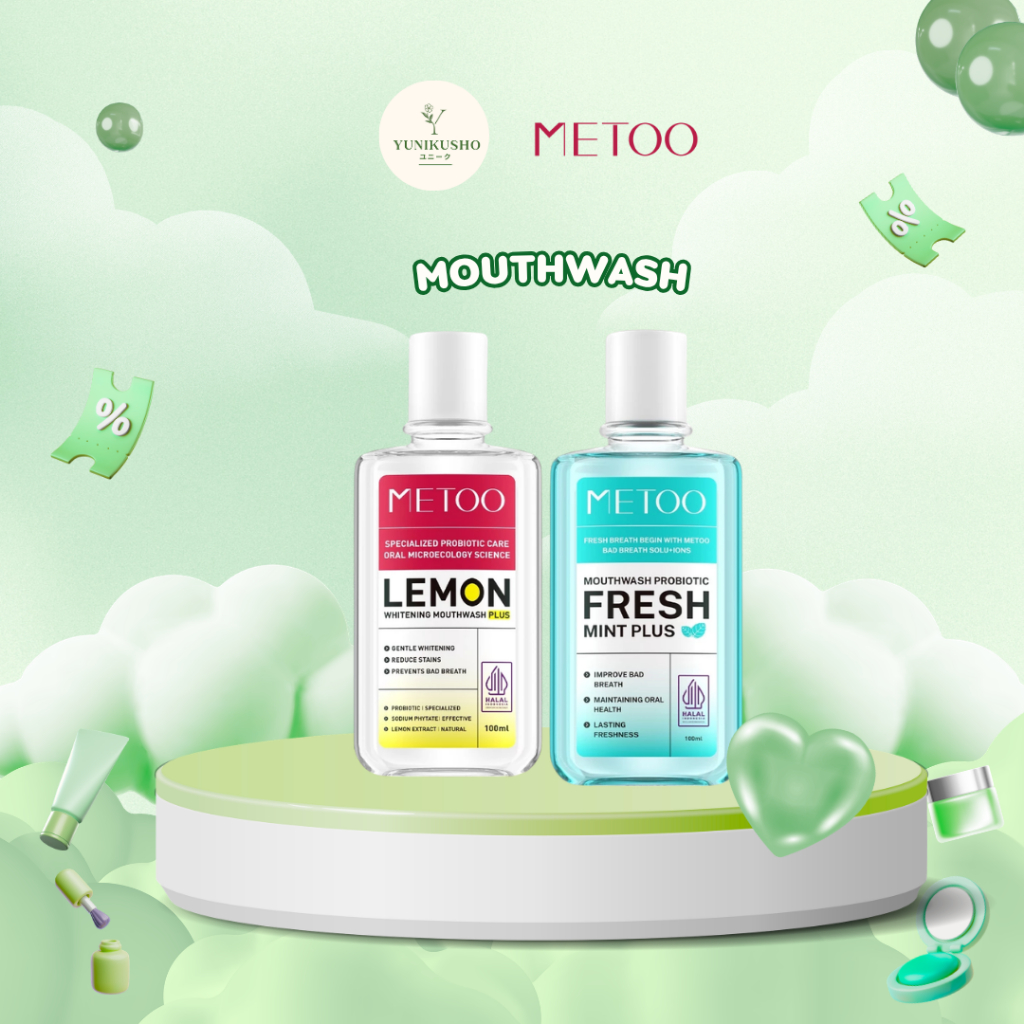 METOO Mouthwash Probiotic Whitening 100ml / 250 ml