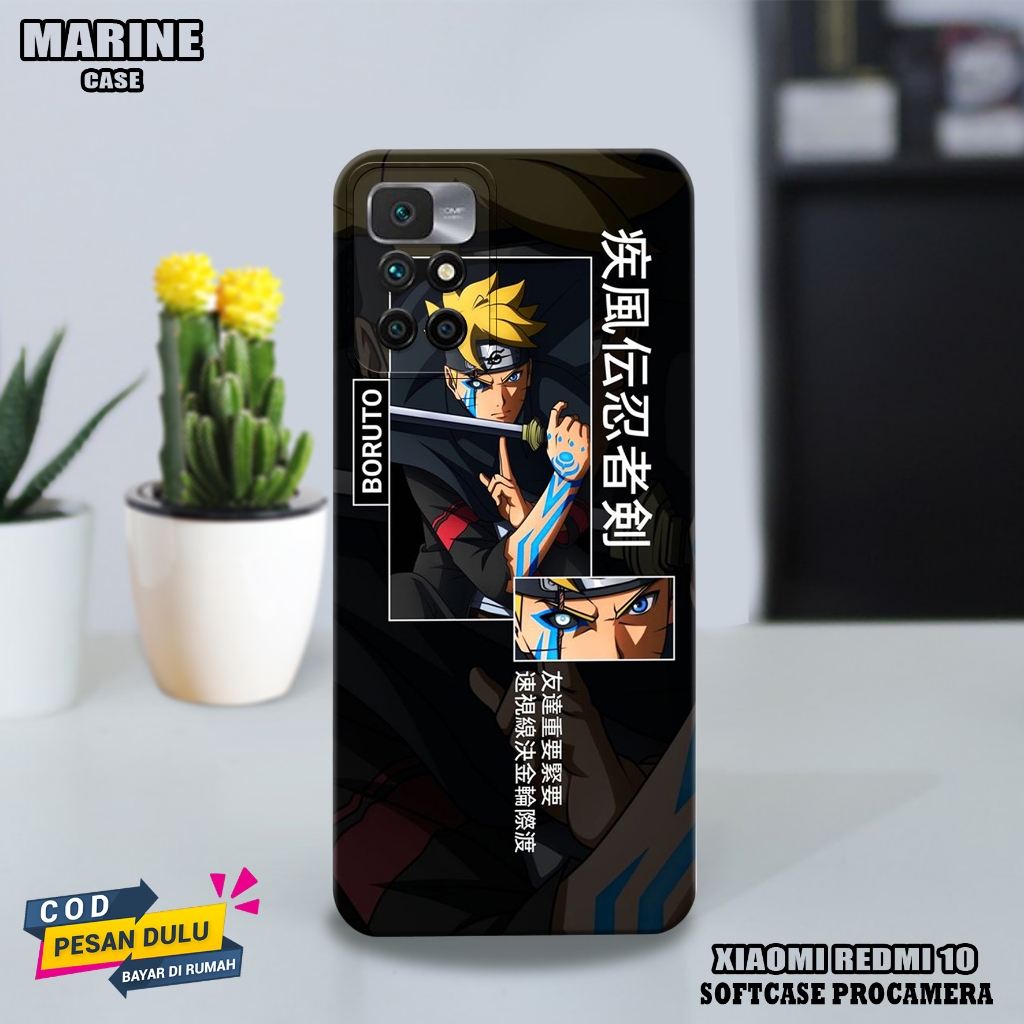 case xiaomi redmi 10 / redmi 10 2022 ( anime naruto ) xiaomi redmi 10 / redmi 10 2022 - casing hp  -