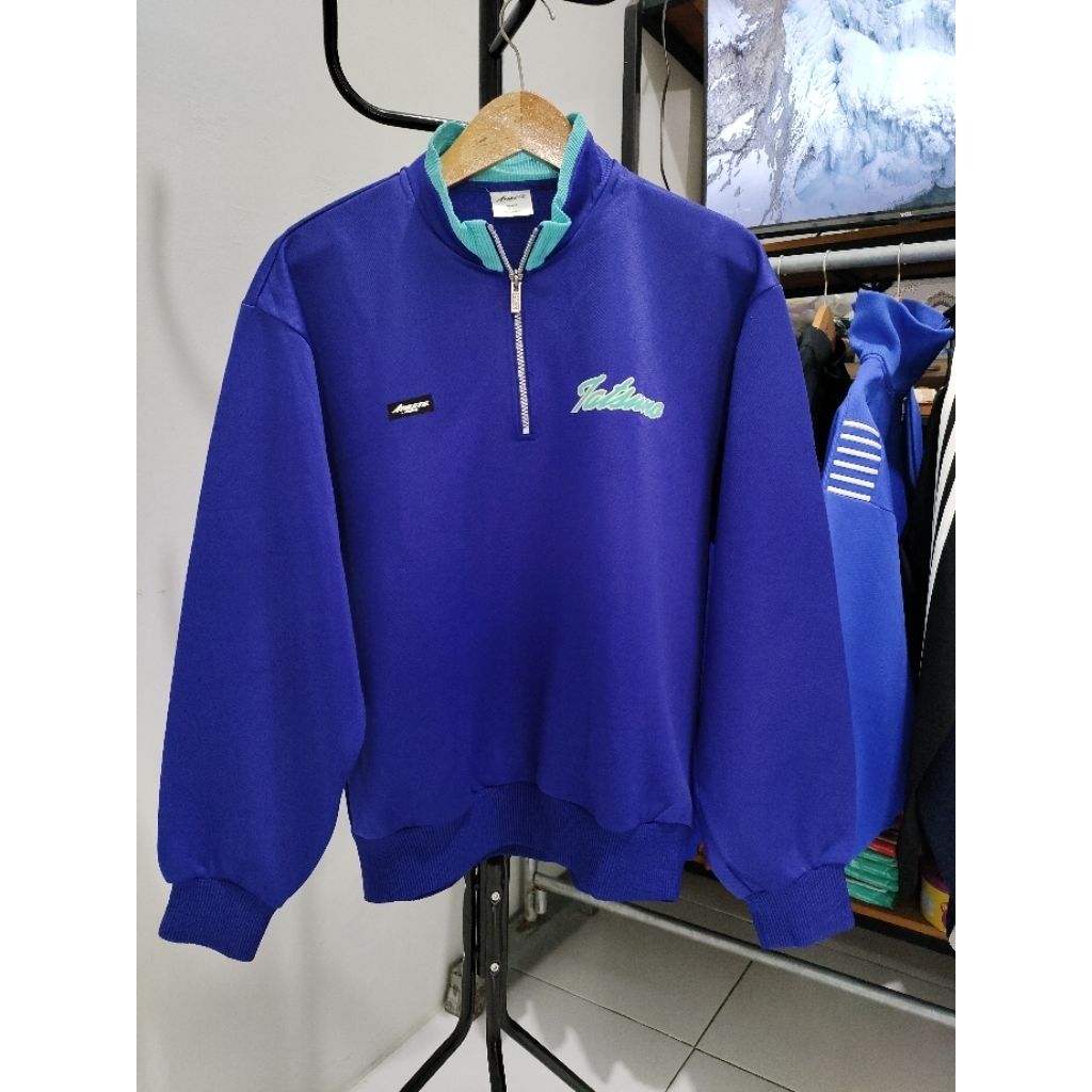 Tracktop Halfzip Mizuno Athleta Vintage Boxy Original