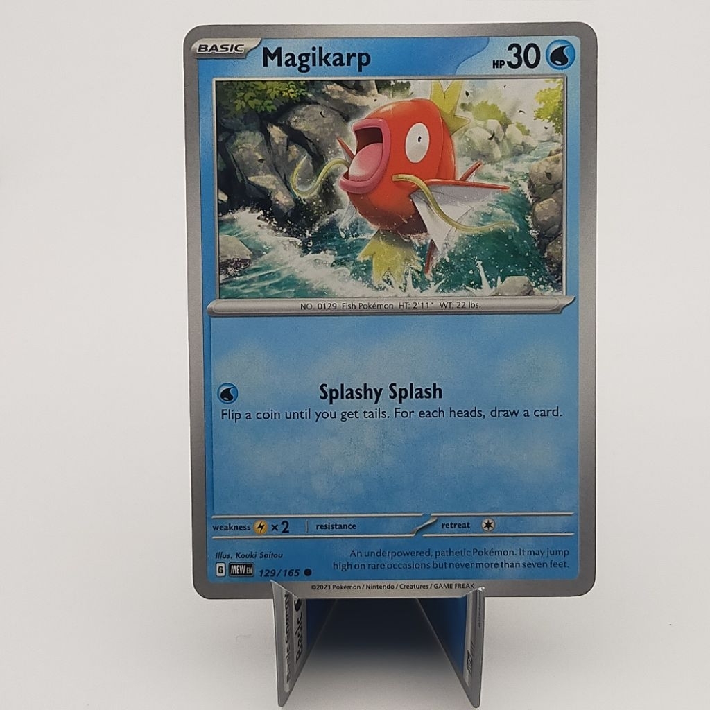 Kartu TCG Pokemon EN Original Magikarp MEW 129/165