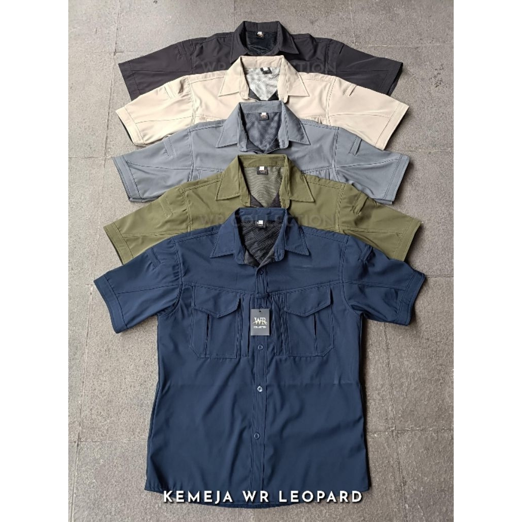 Kemeja WR Leopard/Kemeja Tactical/Kemeja Paspampres