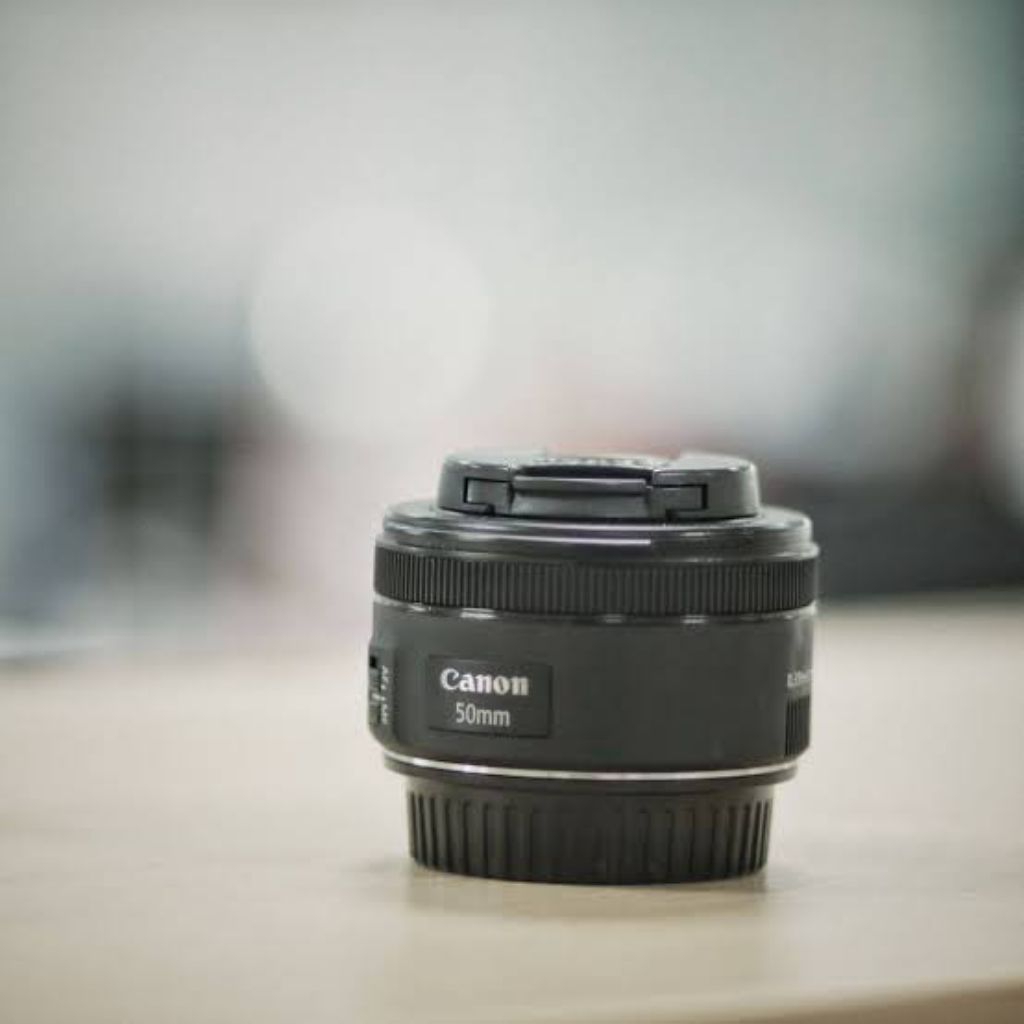lensa Canon 50mm stm
