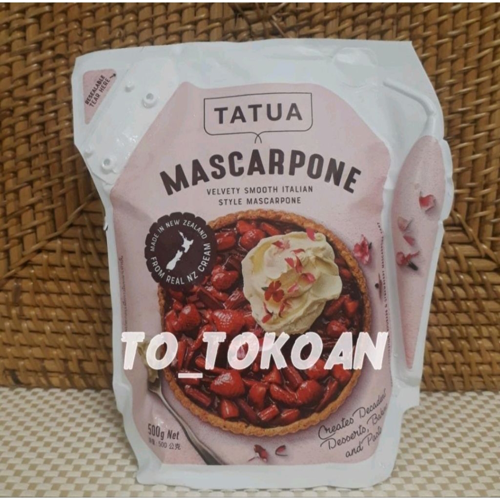 Tatua mascarpone cheese 500 gr