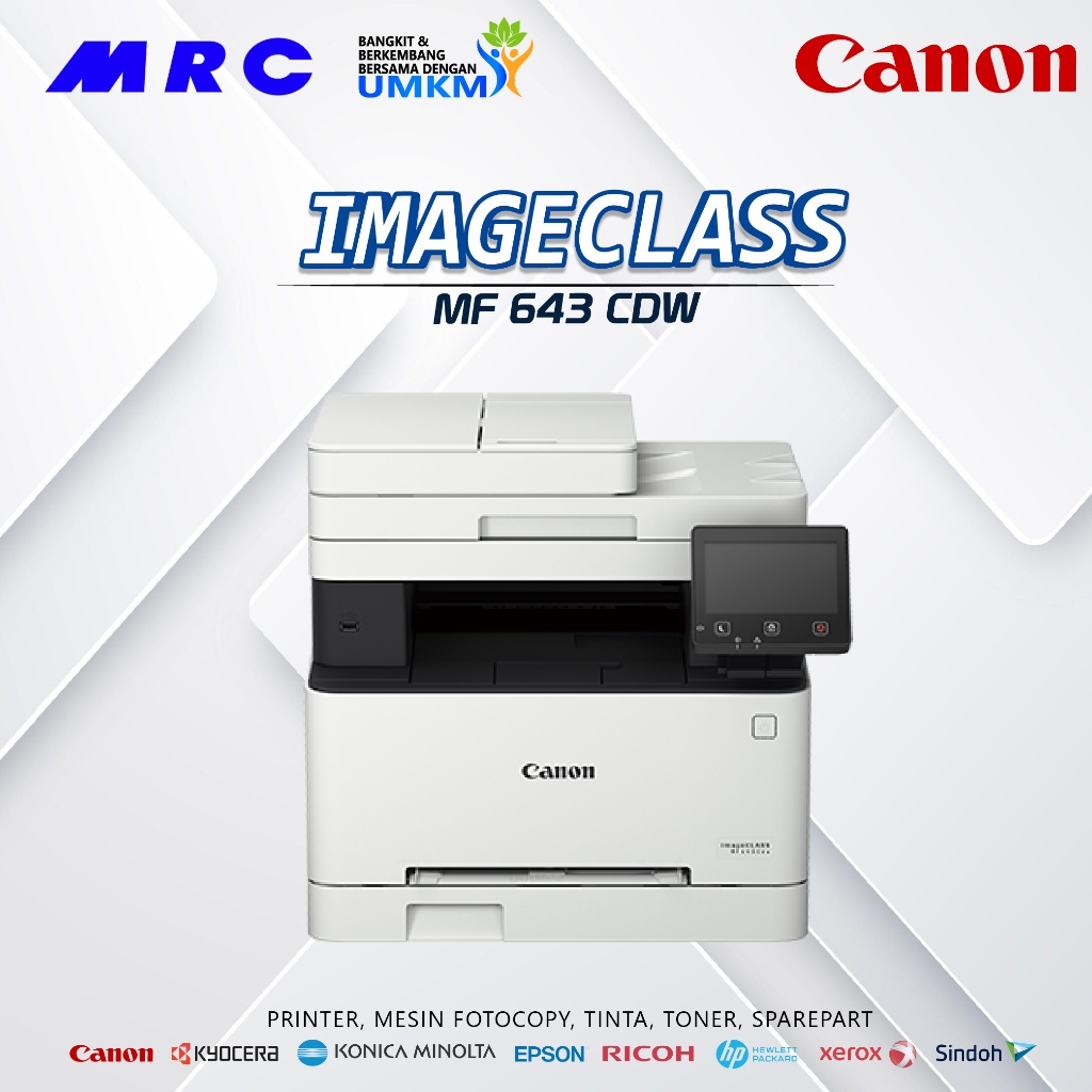 MESIN PRINTER LASER CANON MF 643CDW COLOR