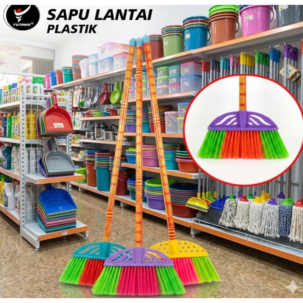 Sapu Lantai Plastik / Sapu Plastik / Sapu Keramik