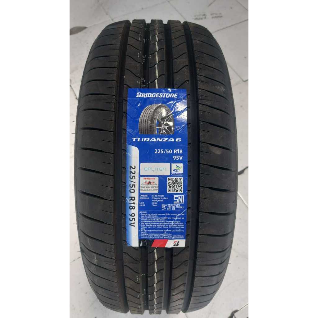 Ban Mobil Bridgestone 225/50 R18 Turanza 6 95V BS 225/50/18 225 50 18