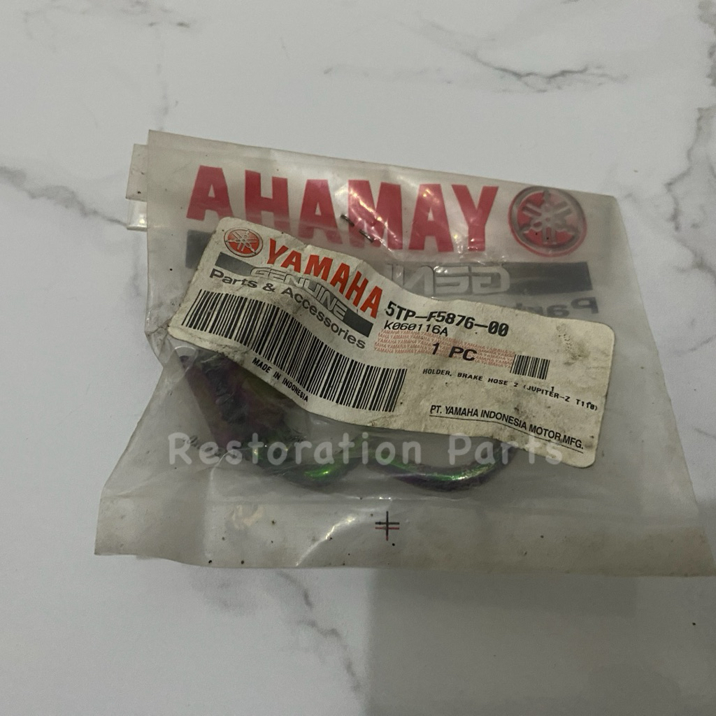 Breket Dudukan Selang Rem Depan 5TP-F5876-00 Jupiter Z Komeng