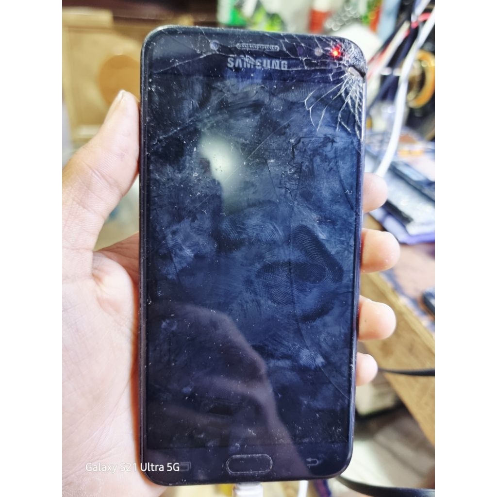 Samsung J7 Plus Hidup Hingga Menu Minus Unit LCD