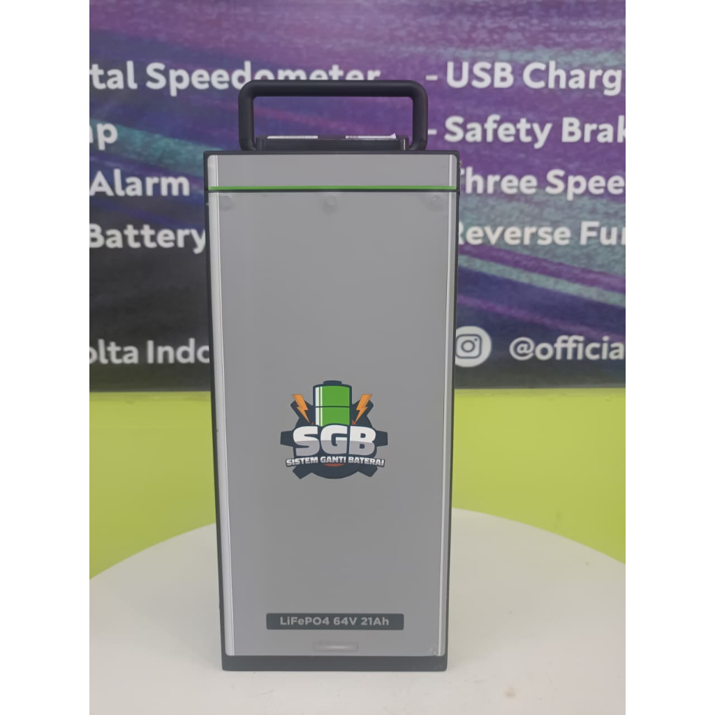 Baterai Volta 60V23A, Original Volta