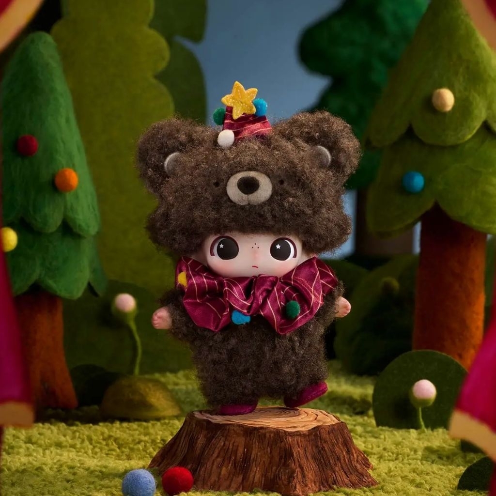 POPMART DIMOO The Secret Theatre Club Series - Vinyl Plush Pendant Blind • Secret • Ballet Bear PM90