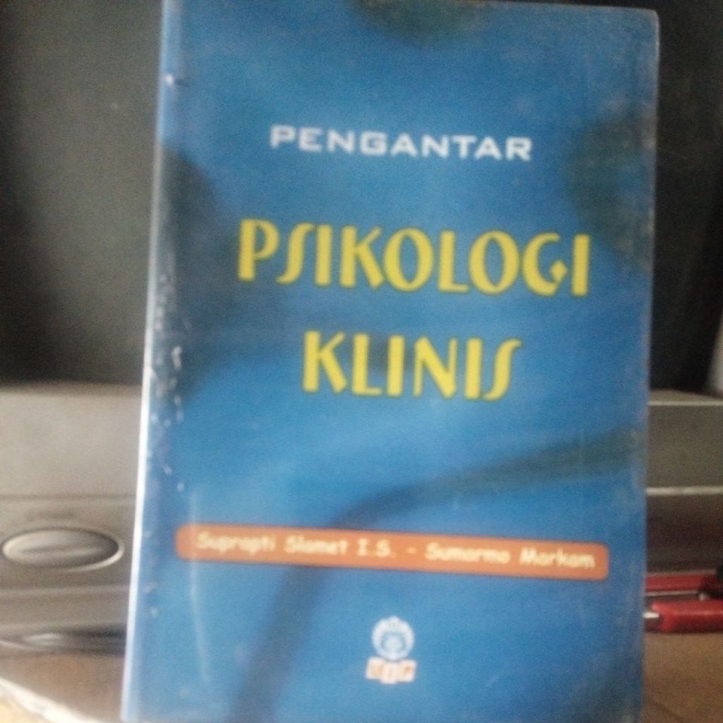 buku Pengantar Psikologi Klinis