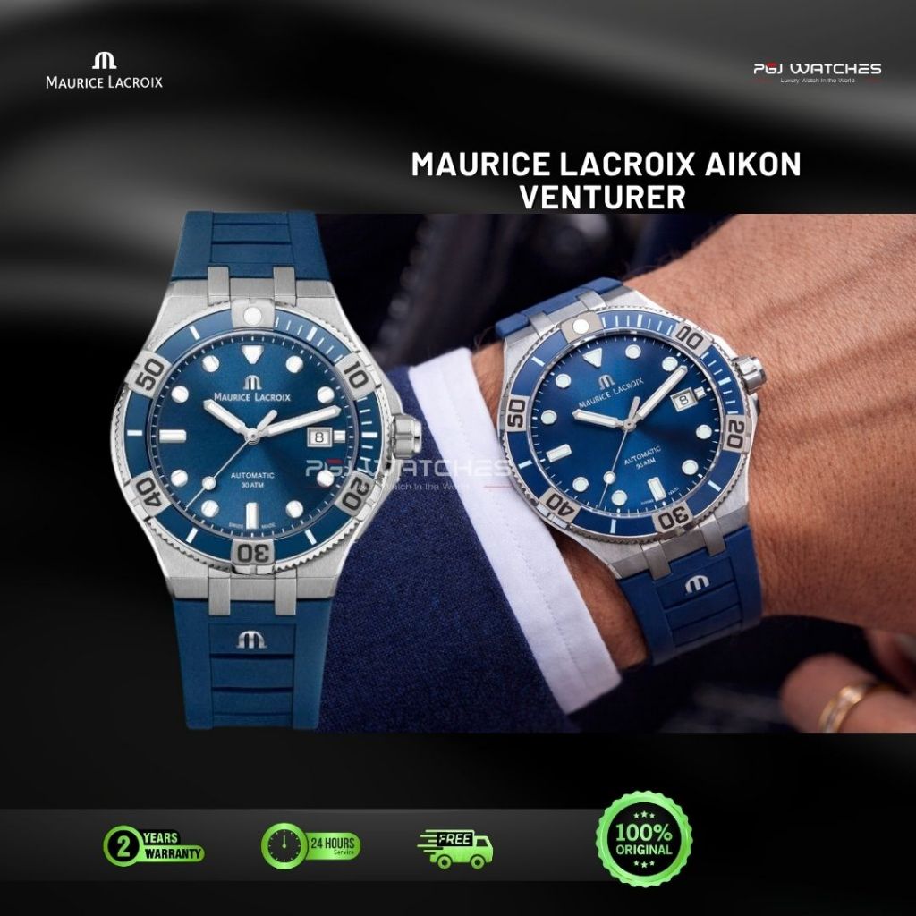 MAURICE LACROIX Aikon Venturer 43mm - AI6058-SS001-430-1