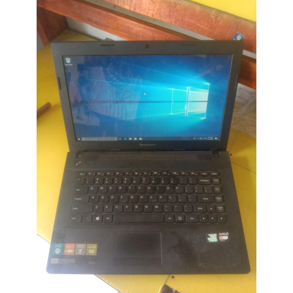 Laptop Lenovo g405 normal