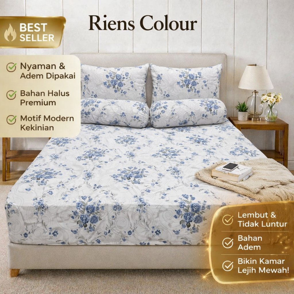 sprei anak size ukuran 120 x 200 tinggi 30cm | sprei homemade | sprei motif Bunga