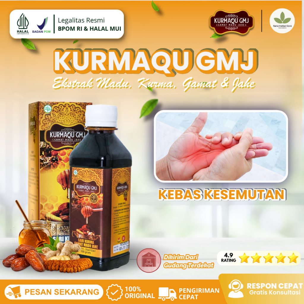 Herbal Tangan Kebas Kesemutan Gangguan Saraf Neuropati Kebas Terus Menerus Baal Mati Rasa Di Tangan/