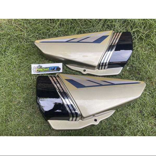 COVER TUTUP BOX DOP TEPONG AKI OLSAM RX KING GOLD 2002 GRES BARU ORIGINAL YGP