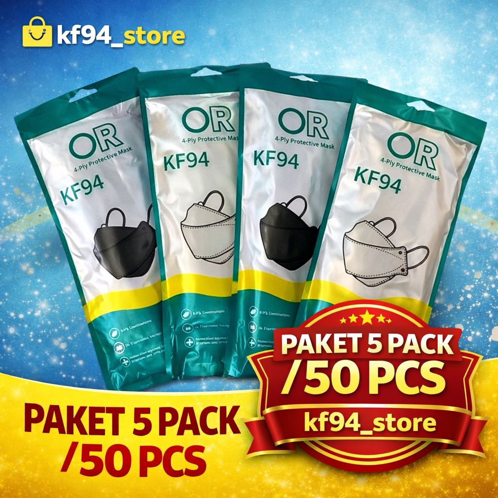 Masker kf94 korea isi 50pcs /Masker