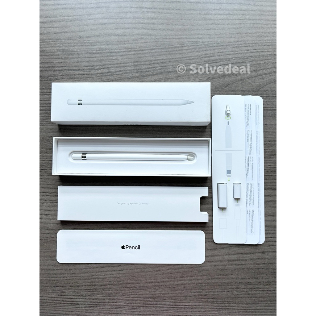 Apple Pencil Gen 1 Ibox Include USB-C — Original Fullset Mulus
