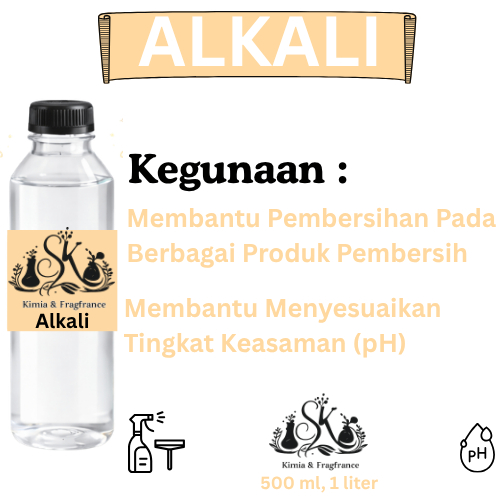Alkali / Alkalizer / Alkalite / Cairan Alkali Laundry / Penghilang Noda Laundry