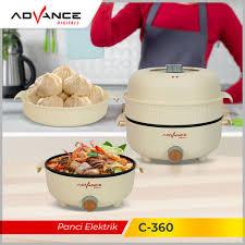 Panci listrik multi fungsi Advance C 360 26cm panci kukusan warmer steamer cooker